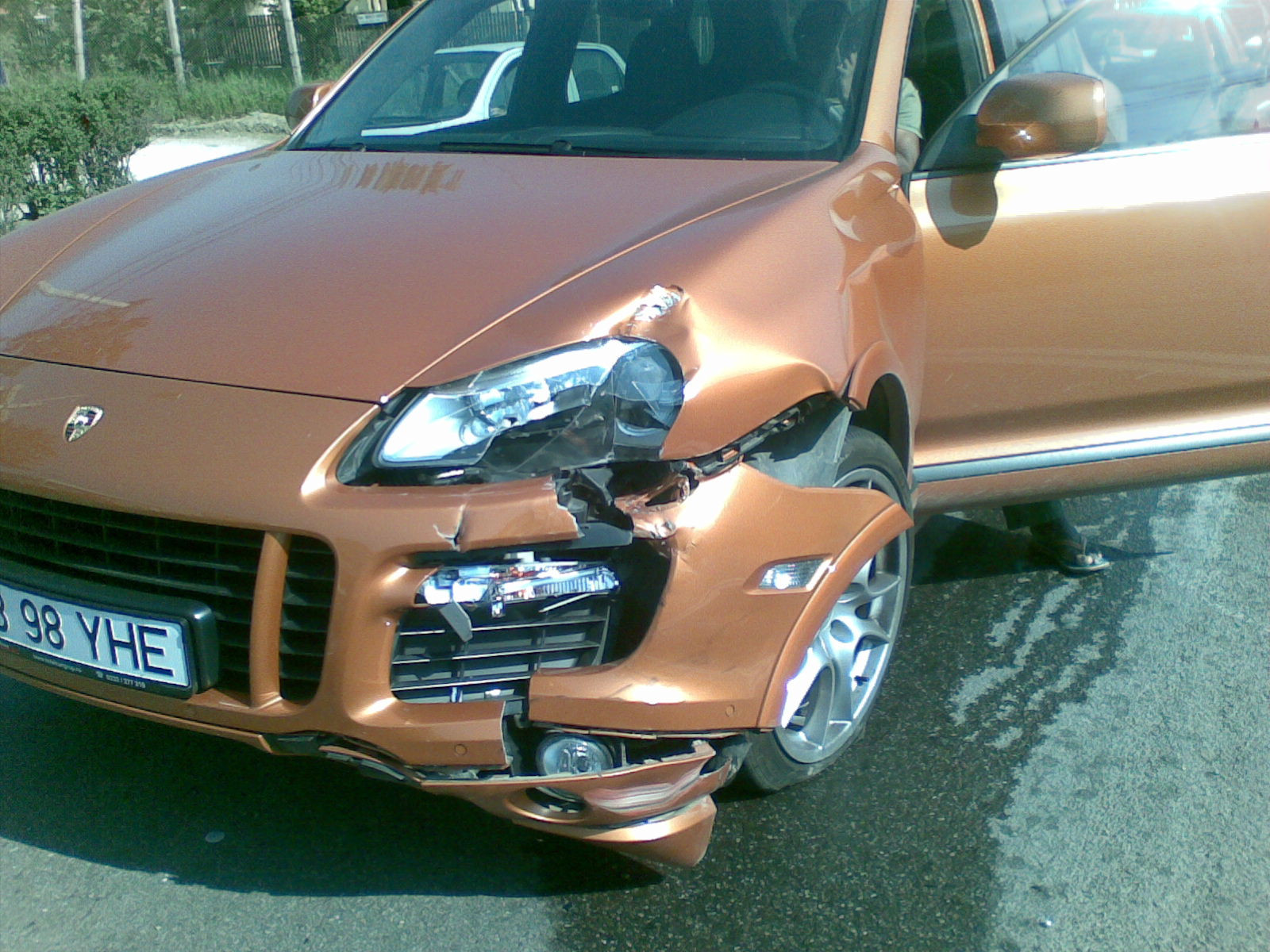 Yssouf Kone faulteaza...in trafic!