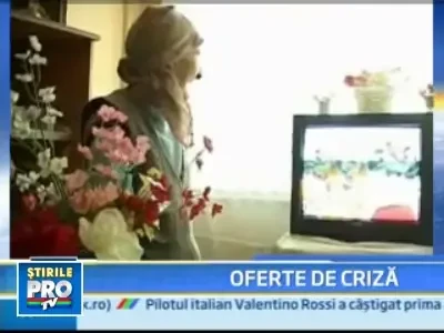 "Vino cu televizorul vechi si primesti reducere pentru unul nou!"