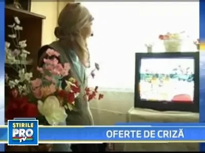 "Vino cu televizorul vechi si primesti reducere pentru unul nou!"