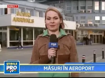 Camera cu termoviziune pentru depistarea gripei, pe aeroportul Baneasa