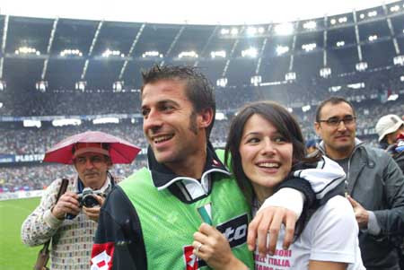 Del Piero a anuntat pe internet ca e tata de fetita!