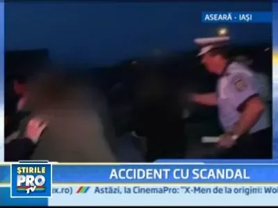 Erau atat de bauti, incat nici nu au realizat ca au lovit un om cu masina!