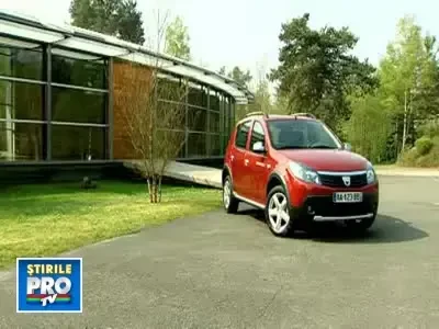 Sandero Stepway, primul crossover de la Dacia! VEZI IMAGINI!