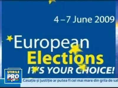 Start la campania electorala pentru europarlamentare!
