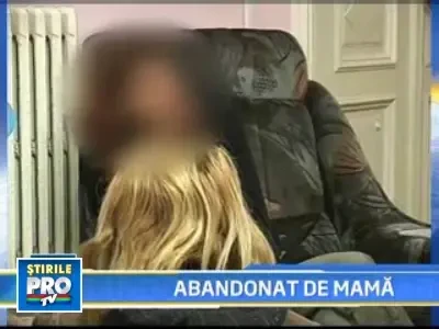 "Inima" de mama! Si-a abandonat copilul fara nicio remuscare