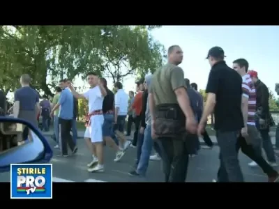 Vezi cum s-au manifestat cele doua galerii la meciul Steaua - Dinamo!