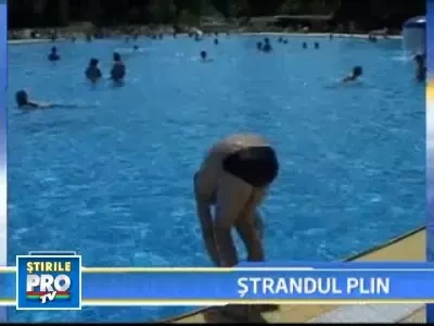 Caldura mare, mon cher! Prima zi la strand