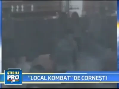 Ring de dans, transformat intr-unul de lupte sangeroase!