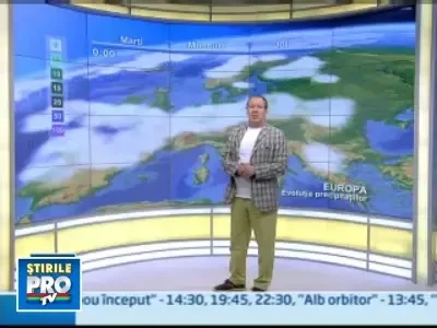 Astazi se anunta o vreme instabila, dar calda!