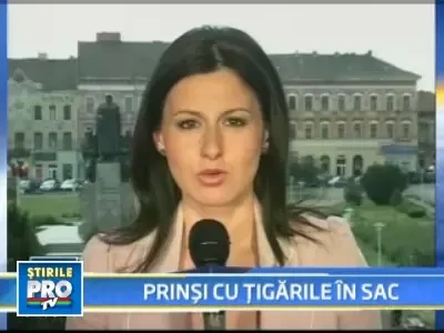 Surpriza pentru un aradean! S-a trezit cu 13 saci de tigari in garaj
