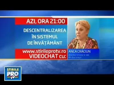 Vezi ce spune un director de scoala despre descentralizarea in educatie!