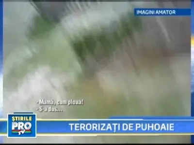 Prapad in Iasi si Arges! Viitura a maturat zeci de gospodarii!