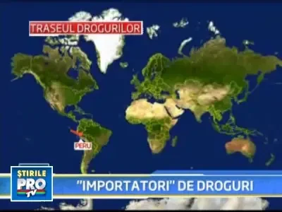 Cutii cu racoritoare, cu mesaje de "La multi ani", doldora de cocaina