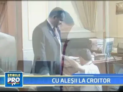 Stofa de parlamentar! Cu alesii la croitor!