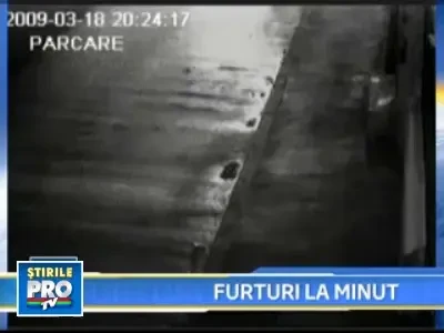 Stii in cat timp iti poate fura un "profesionist" masina din parcare?