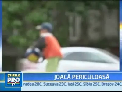 Era sa-si piarda viata dupa ce a dat foc unei sticle cu ulei de masina!