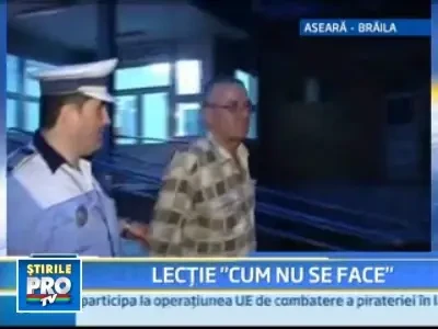 Lectie de conducere auto cu un mic popas la...carciuma!