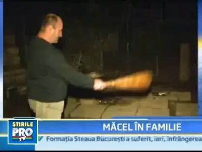 Crima oribila! Si-a ucis sotia si soarca sub ochii copilului de 13 ani