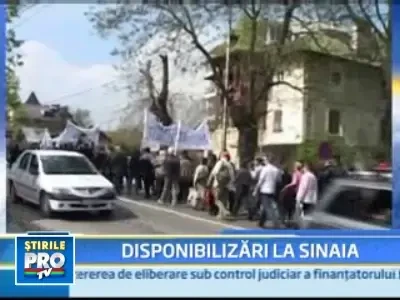 Disponibilizari la Mefin Sinaia! Muncitorii au iesit in strada