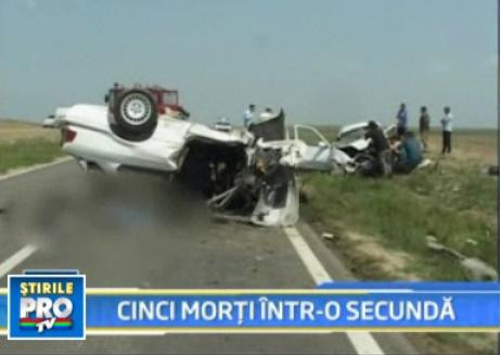 Cinci vieti spulberate intr-o secunda din cauza teribilismului la volan!