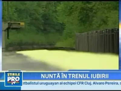 Ti-ai face nunta in... tren?