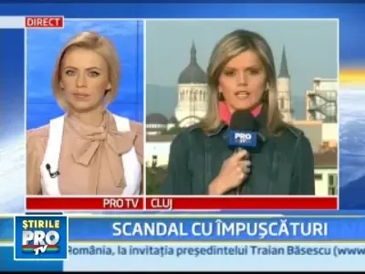 Scandal cu focuri de arma langa Turda: fost jandarm impuscat de un politist