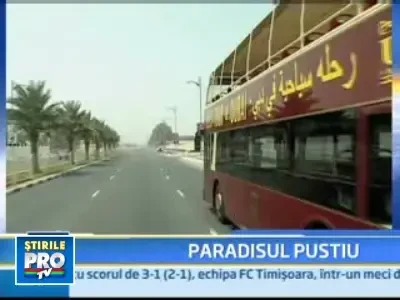 Criza in turism: bate vantul in Dubai!