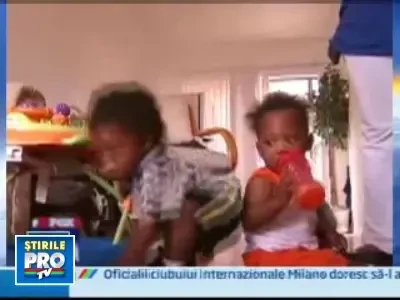 A nascut gemeni conceputi cu barbati diferiti!