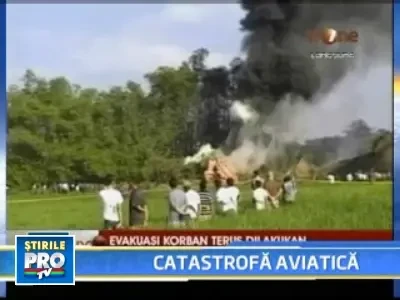 Cel putin 97 de morti intr-un accident aviatic in Indonezia!