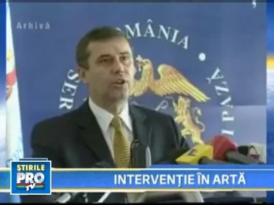 Tepes pictat peste Ceausescu! Ancheta la Jandarmeria Romana