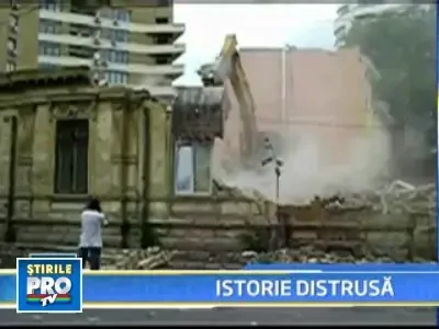 Demolare cu scandal in una din zonele istorice ale Bucurestiului!