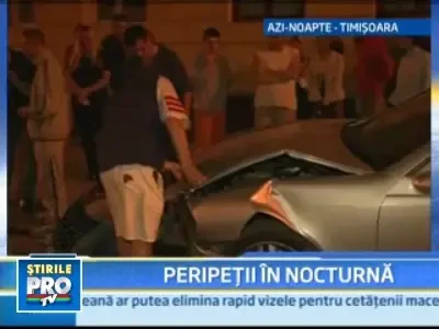 A lovit si a fugit: este isprava unui sofer care a acrosat 4 masini!