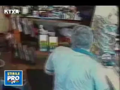 Lupta pe viata si pe moarte intre patronul unei benzinarii si un talhar!