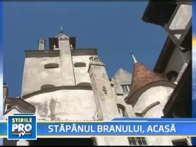 Dominic de Habsburg a pasit marti pragul Branului in calitate de proprietar