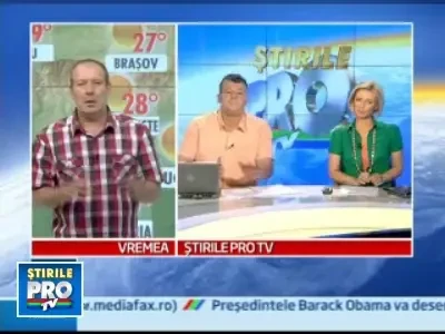 Vezi aici prognoza meteo pe trei zile!