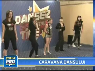 Caravana "Dansez pentru tine" a ajuns si in Piatra Neamt!