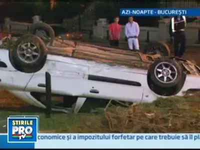 "Cascadorii" pe Calea Victoriei!