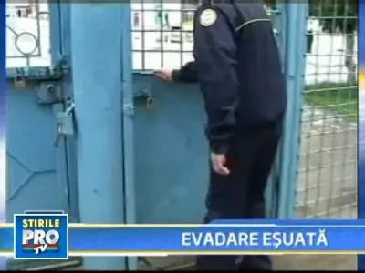 Trei incercari de evadare, nicio reusita! Poate data viitoare...