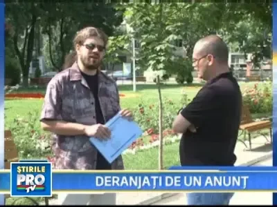 Un ONG reclama: Atei discriminati intr-un anunt la mica publicitate