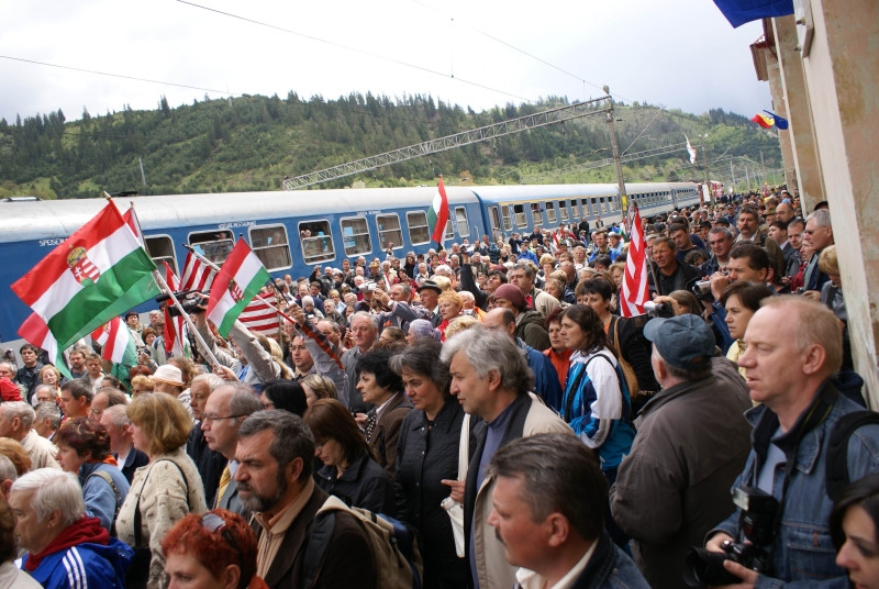 15.000 de pelerini catolici din Ungaria, la Ghimes, in judetul Bacau
