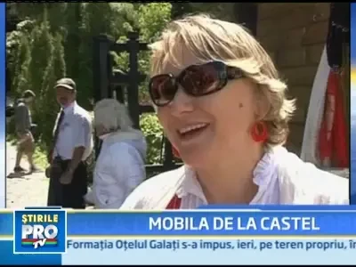 Mobilele din Castelul Bran, mutate la Vama Medievala