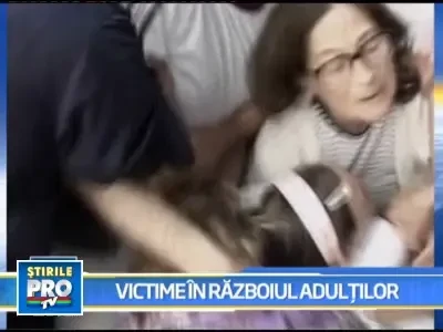 Mama si tatal se bat pentru copii! La propriu