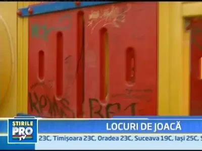 Leagane si tobogane rupte, gropi de nisip murdare! "Cadou" de 1 iunie!