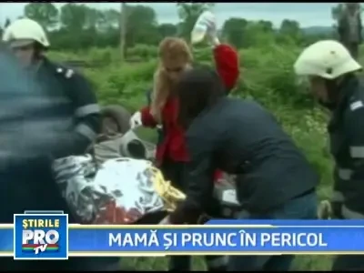 Tanara insarcinata in luna a opta, grav ranita intr-un accident rutier!