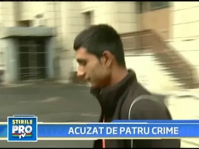 Tanarul banuit ca a violat si omorat patru femei nu recunoaste nimic