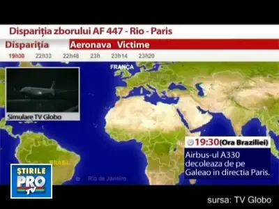 Vezi aici cum s-a prabusit avionul