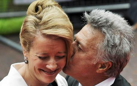 Emma Thompson si Dustin Hoffman la premiera filmului "Last Chance Harvey"