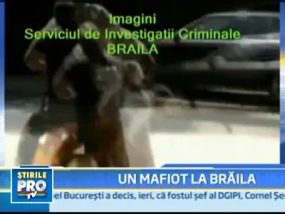 Mafiot italian, prins in Romania!
