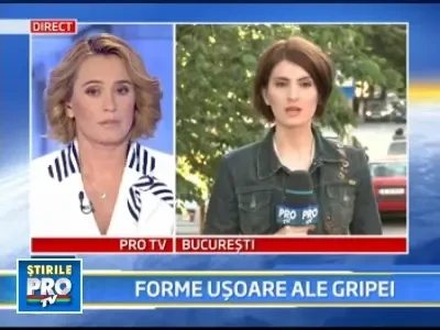 Romanii bolnavi de gripa noua au forme usoare are bolii