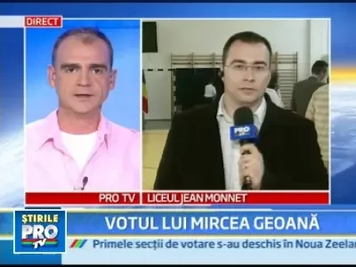 Geoana: Rezultatul alegrilor nu va influenta ecuatia politica a coalitiei